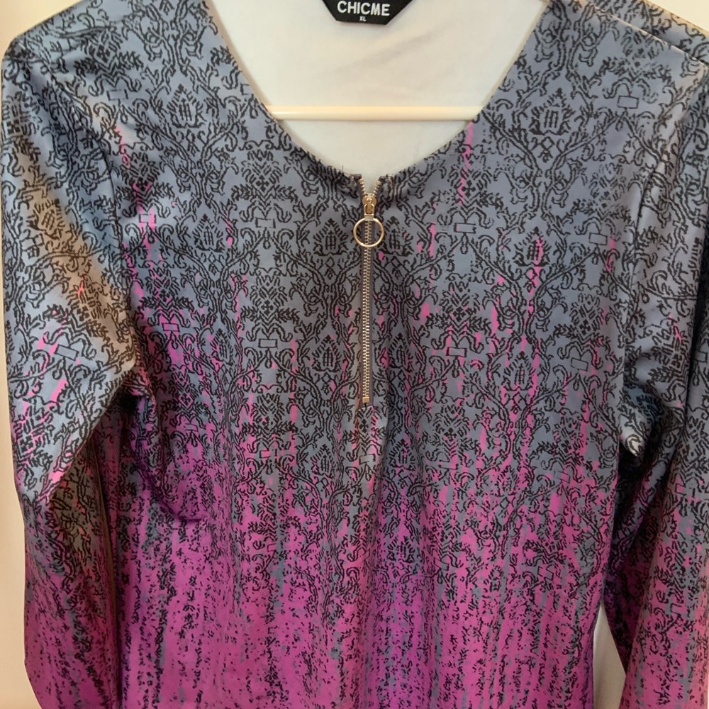 Pretty zip up top